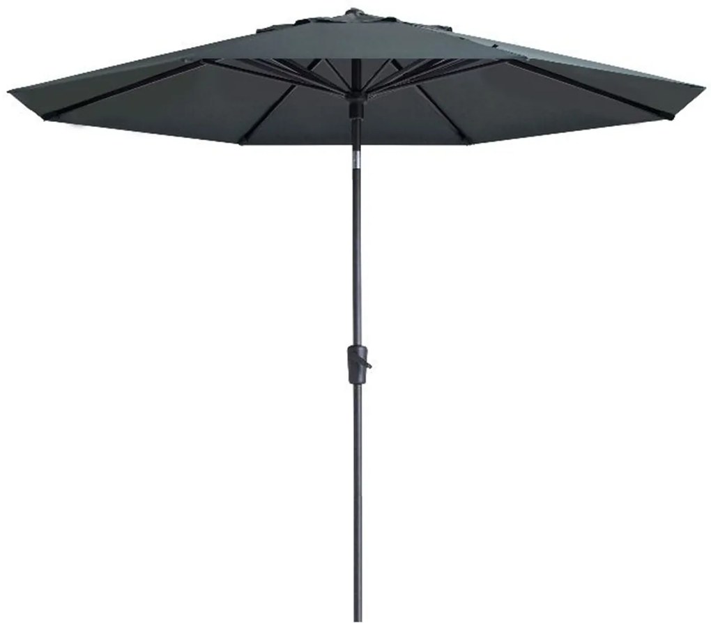 Madison Paros 2 luxe stokparasol - 300 cm. - Grey