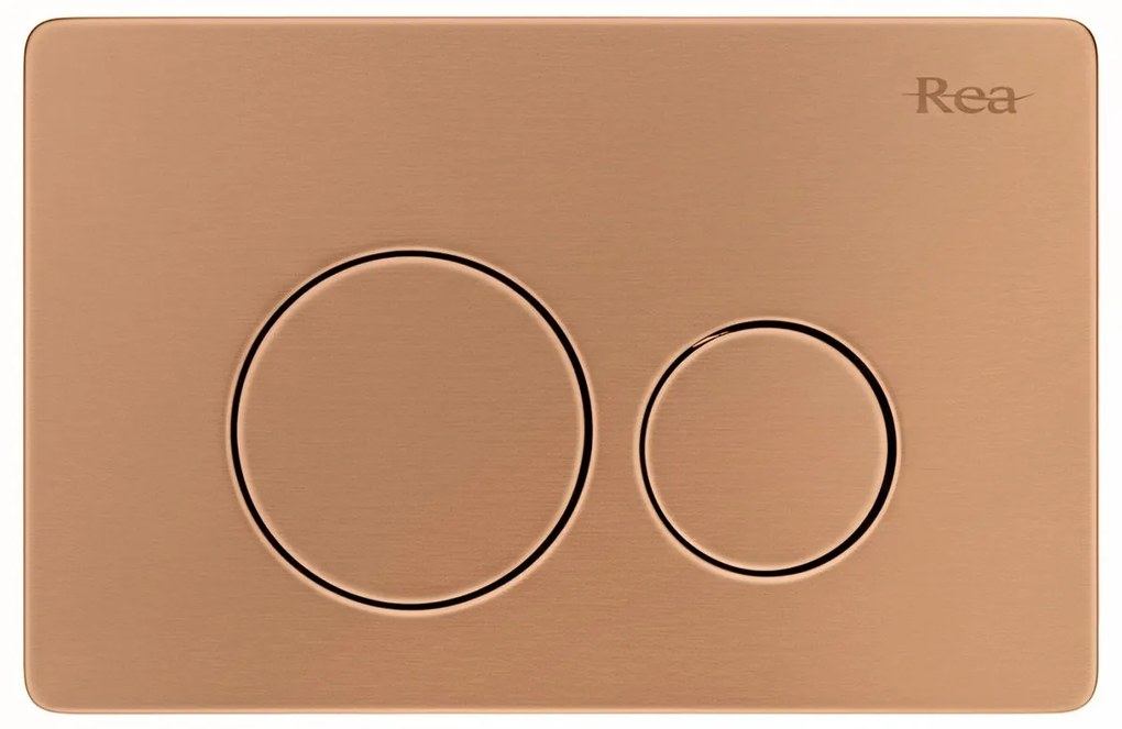 Drukknop voor WC-muurinstallatie Rea I K011A-Q Copper Brush