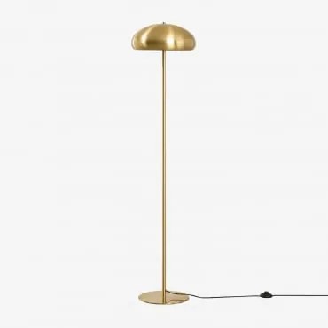 Hilma Metalen Vloerlamp Goud - Sklum