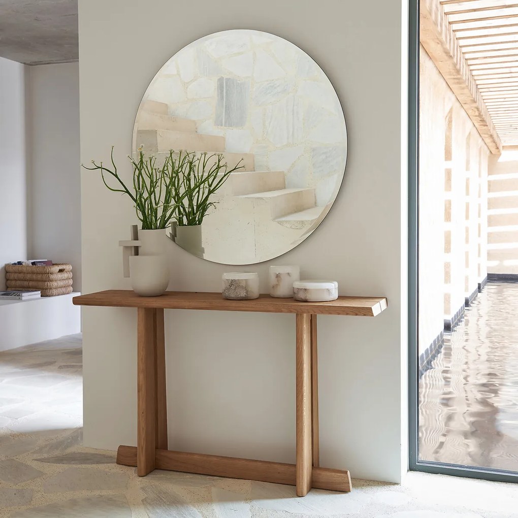 Geometrische vaas in mat keramiek, Marex