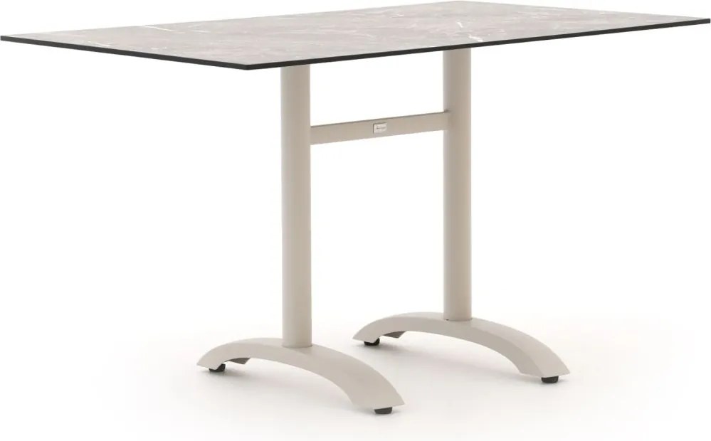Tuin eettafel Bellagio  | Rechthoekig  | Tuintafel Kunststof | 140x80cm | 4 personen | Kees Smit Tuinmeubelen