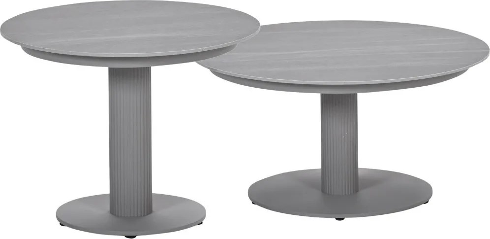 Garden Impressions Liam loungetafels - taupe - centostone Napoli sand