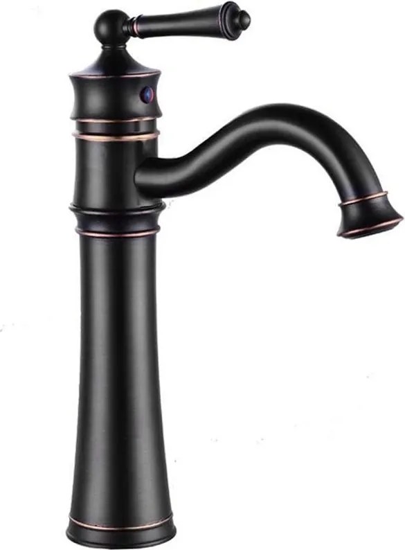 Wastafelkraan Rea Vintage Old Black Low