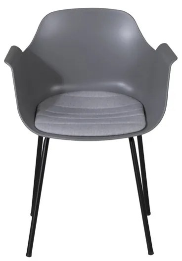 Jörn Eetkamerstoel - Malin - Donkergrijs - Kunststof - Jörn