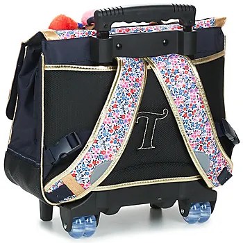 Schooltas Blauw Tann's  INES TROLLEY CARTABLE 38CM