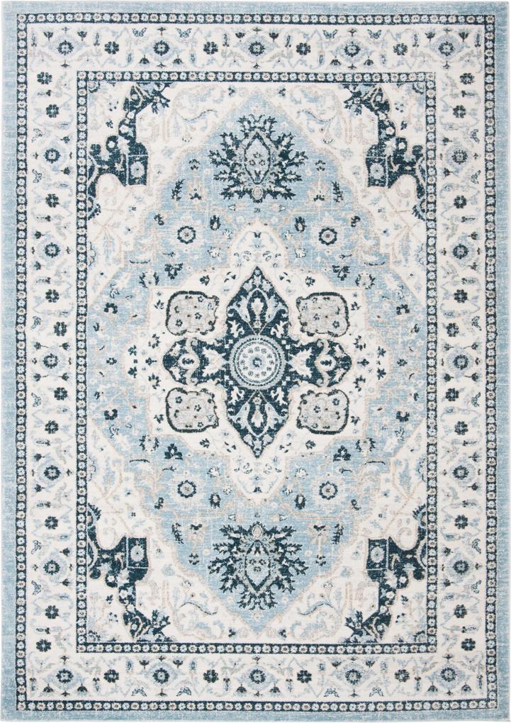 Safavieh | Vintage vloerkleed Isabela Traditioneel 160 x 230 cm lichtblauw, crème vloerkleden polypropyleen vloerkleden & woontextiel vloerkleden
