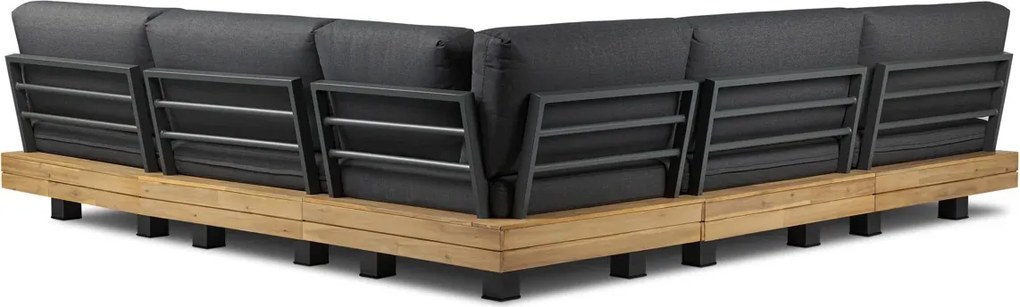 The Outsider Hoek Loungeset - Los Angeles - Antraciet - Acacia - The Outsider