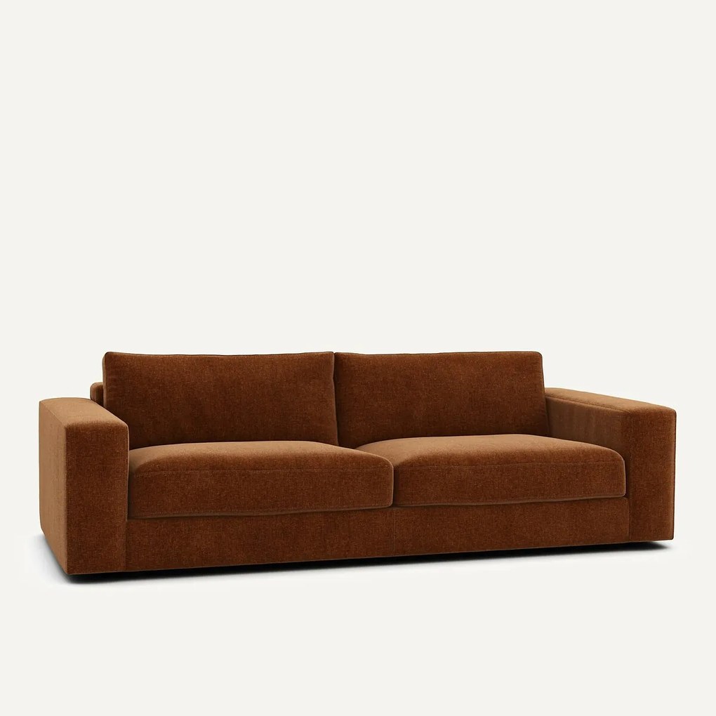 3- of 4-zitsbank, chenille fluweel, Skander