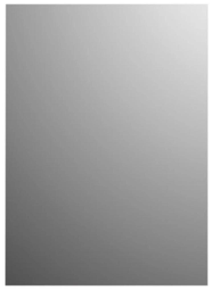 Spiegel Basic Plieger Rechthoekig 4mm 70x55cm Zilver