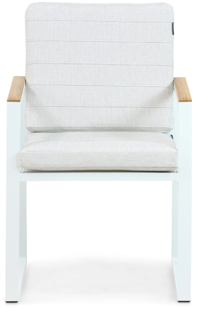 Tuinstoel Aluminium Wit Lifestyle Garden Furniture Faro