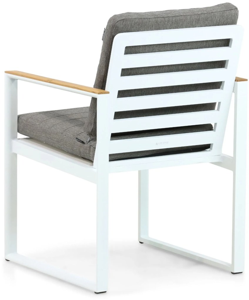 Tuinstoel Aluminium Wit Lifestyle Garden Furniture Faro