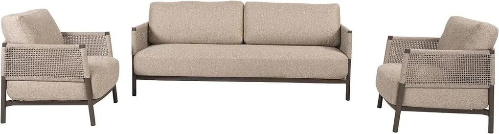 Savanne stoel bank loungeset 3 delig terre 4 Seasons Outdoor
