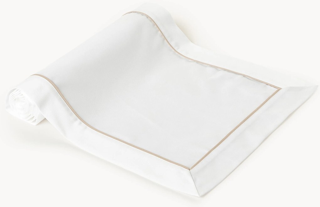 Katoensatijnen tafelloper Tatiana