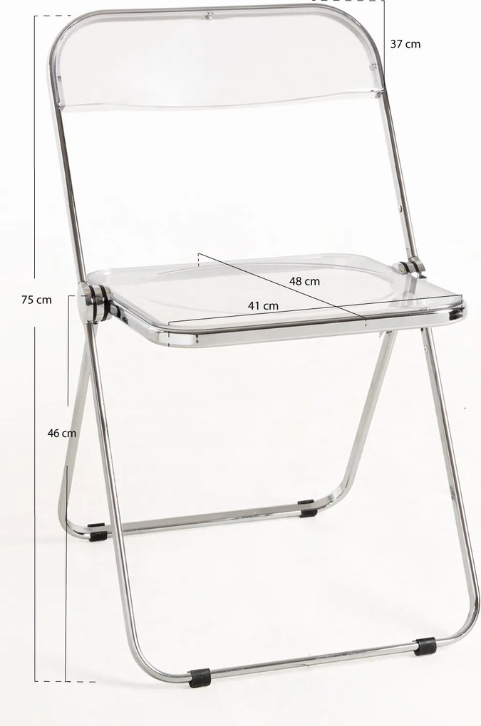 Set 4 Tamy Klapstoelen voor Evenementen