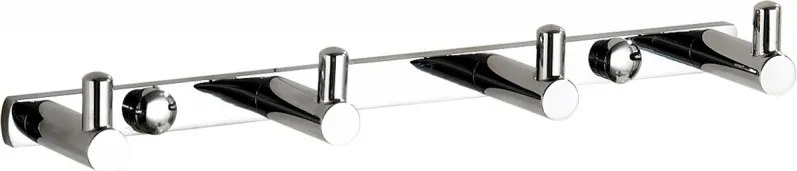 Mexen viervoudige handdoekhaak, chroom - 709164-00