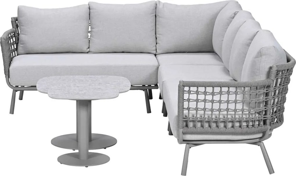 Garden Impressions Maud loungeset 6-delig - taupe