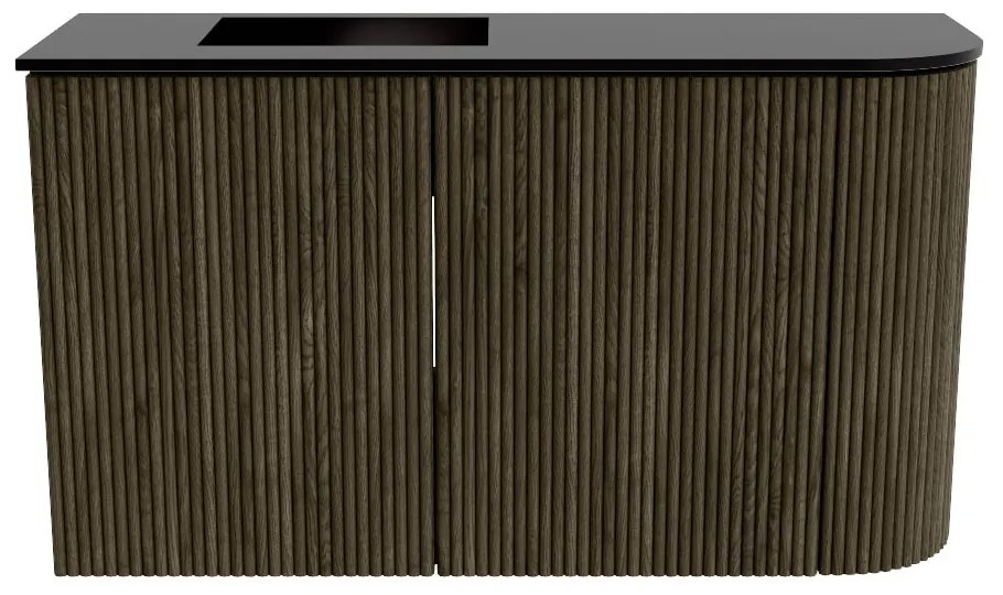 Mondiaz Joya 70cm toiletmeubel ronding rechts shadow met wastafel faye links 1 kraangat urban