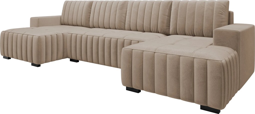 Hoekbank Columbus 232, Aanwezig, Aanwezig, 310x140x85cm, 139 kg, Poten: Hout