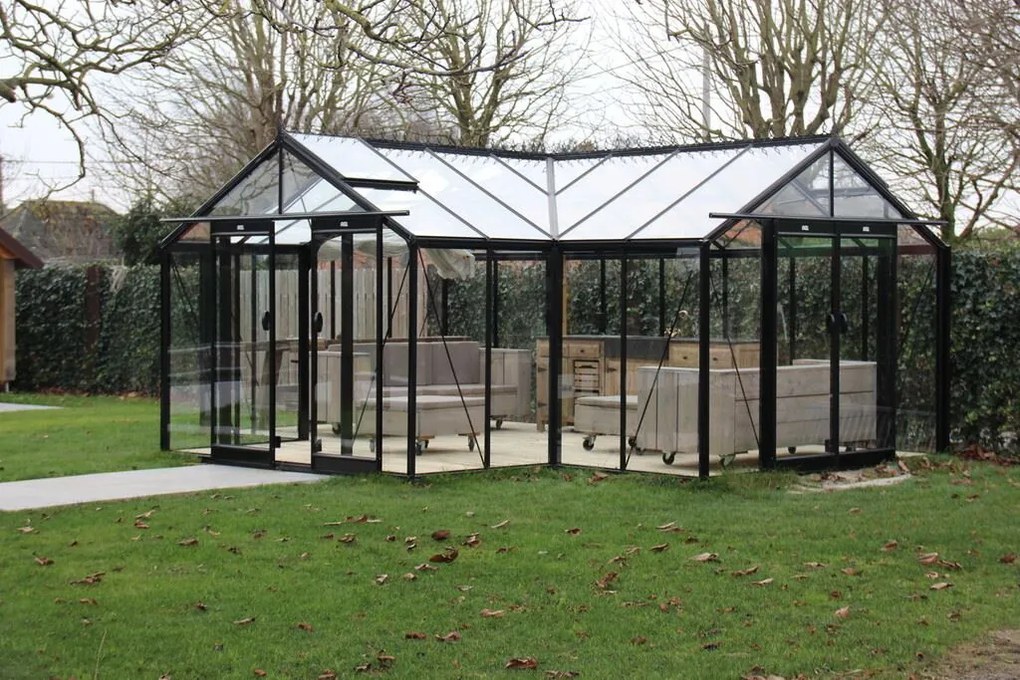 ACD tuinkamer Sophie - 4,51 x 5,93m - Blackline
