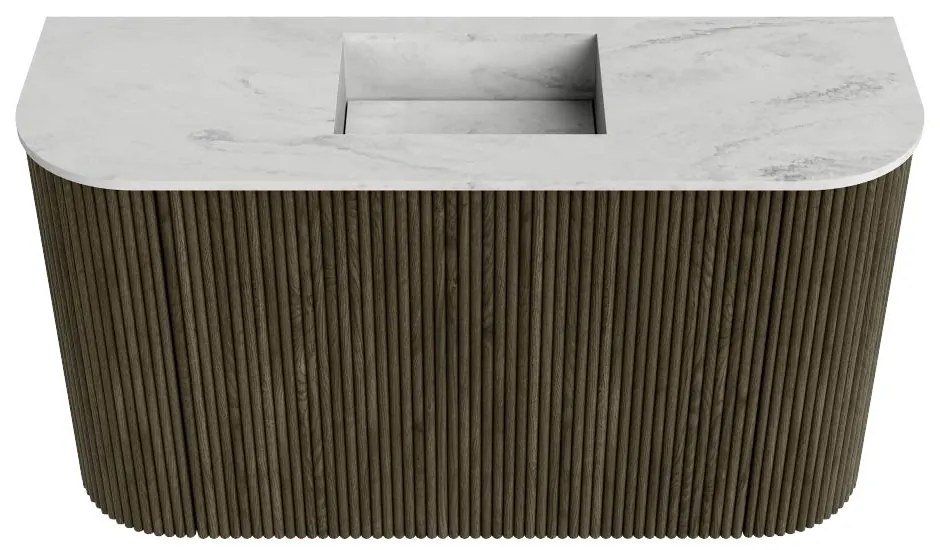 Mondiaz Joya DLux 75cm toiletmeubel ronding links/rechts shadow met wastafel faye midden zonder kraangat opalo
