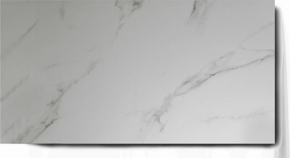 Hoogglans Vloertegel 60x120 Cm Marmerlook Calacatta Crema Gold NR68