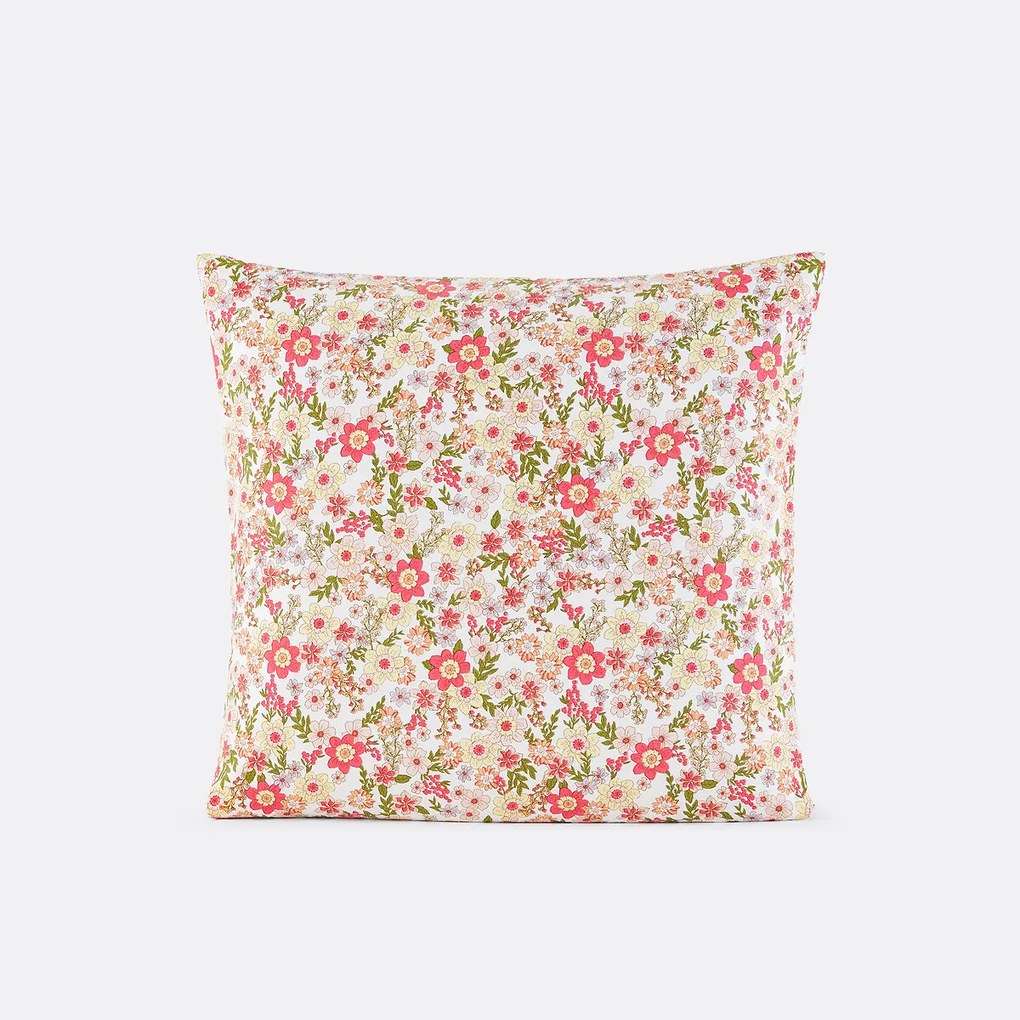 Kinderkussensloop, van flanel, met bloemenprint, MEREDITH
