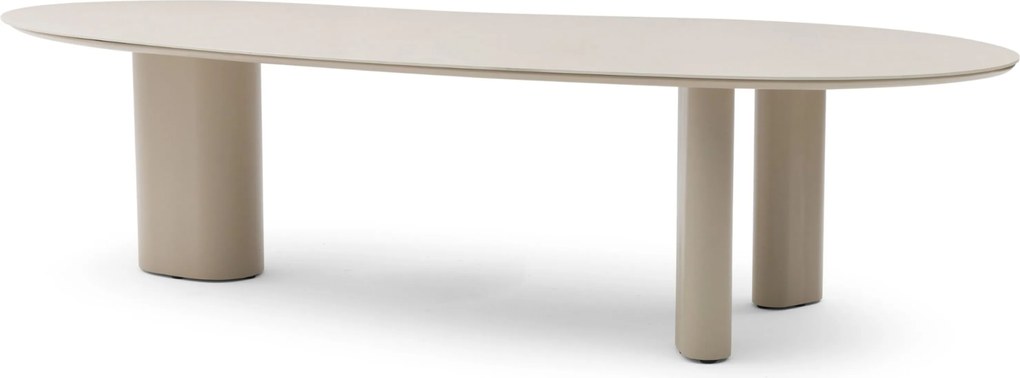 Dining Tuintafel  300 x 120 cm Taupe Weave