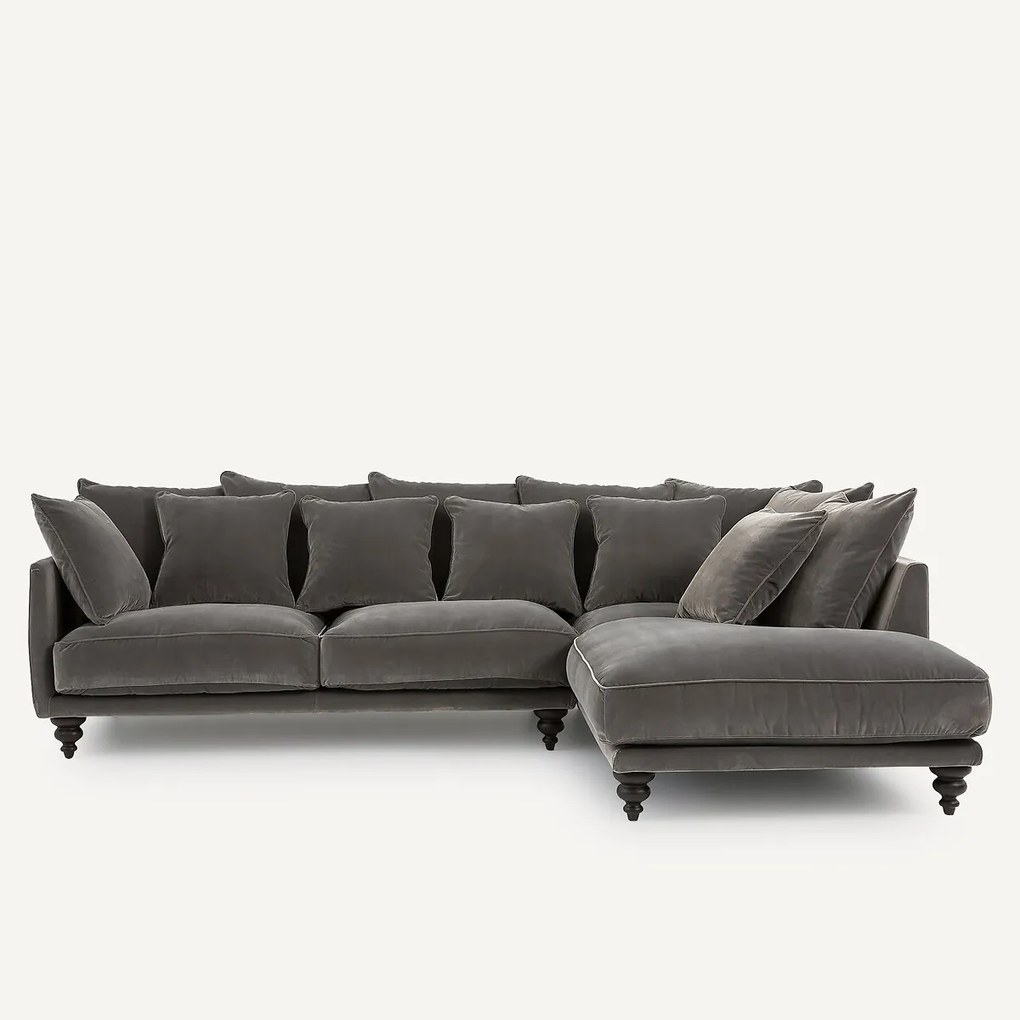 Fluwelen hoekbank, LAZARE