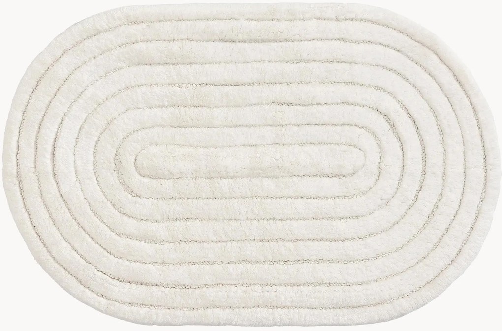 Handgetuft katoenen badmat Nia