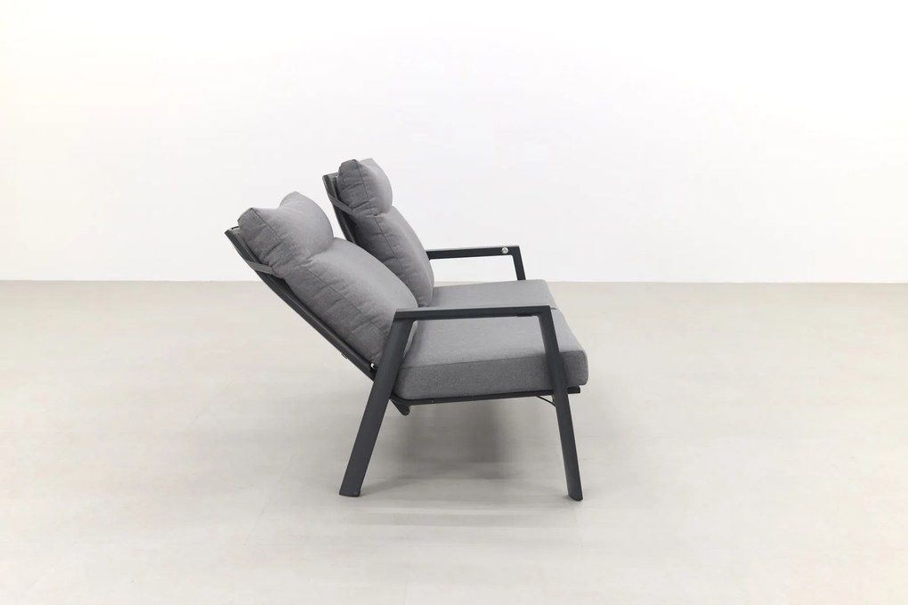 Azoren 2-zitsbank verstelbaar - Antraciet OP=OP