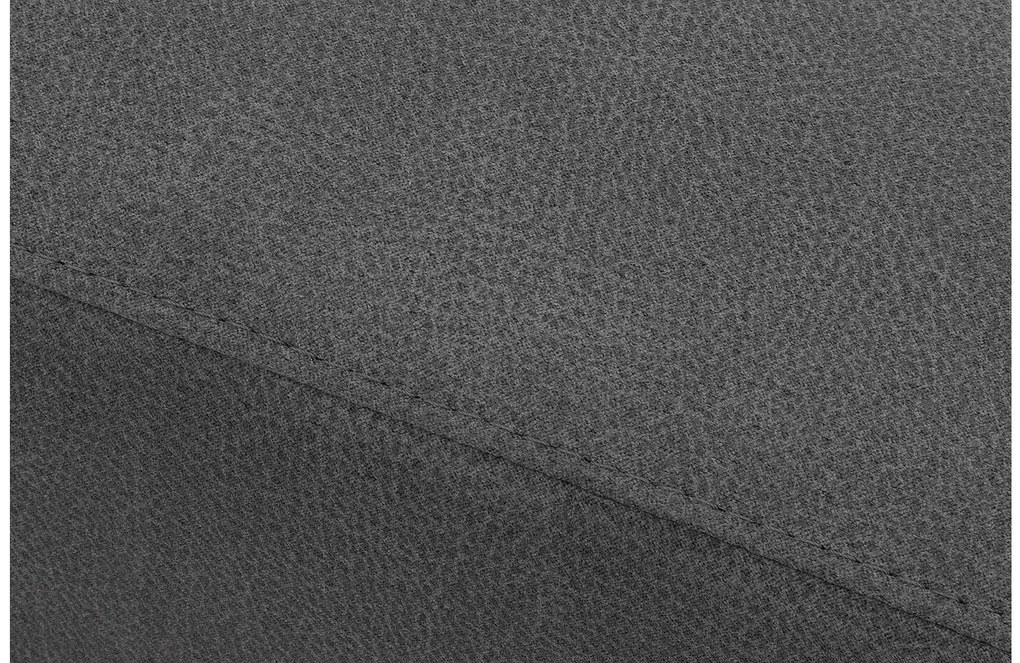 Goossens My Style antraciet, microvezel, 2,5-zits, stijlvol landelijk met chaise longue rechts