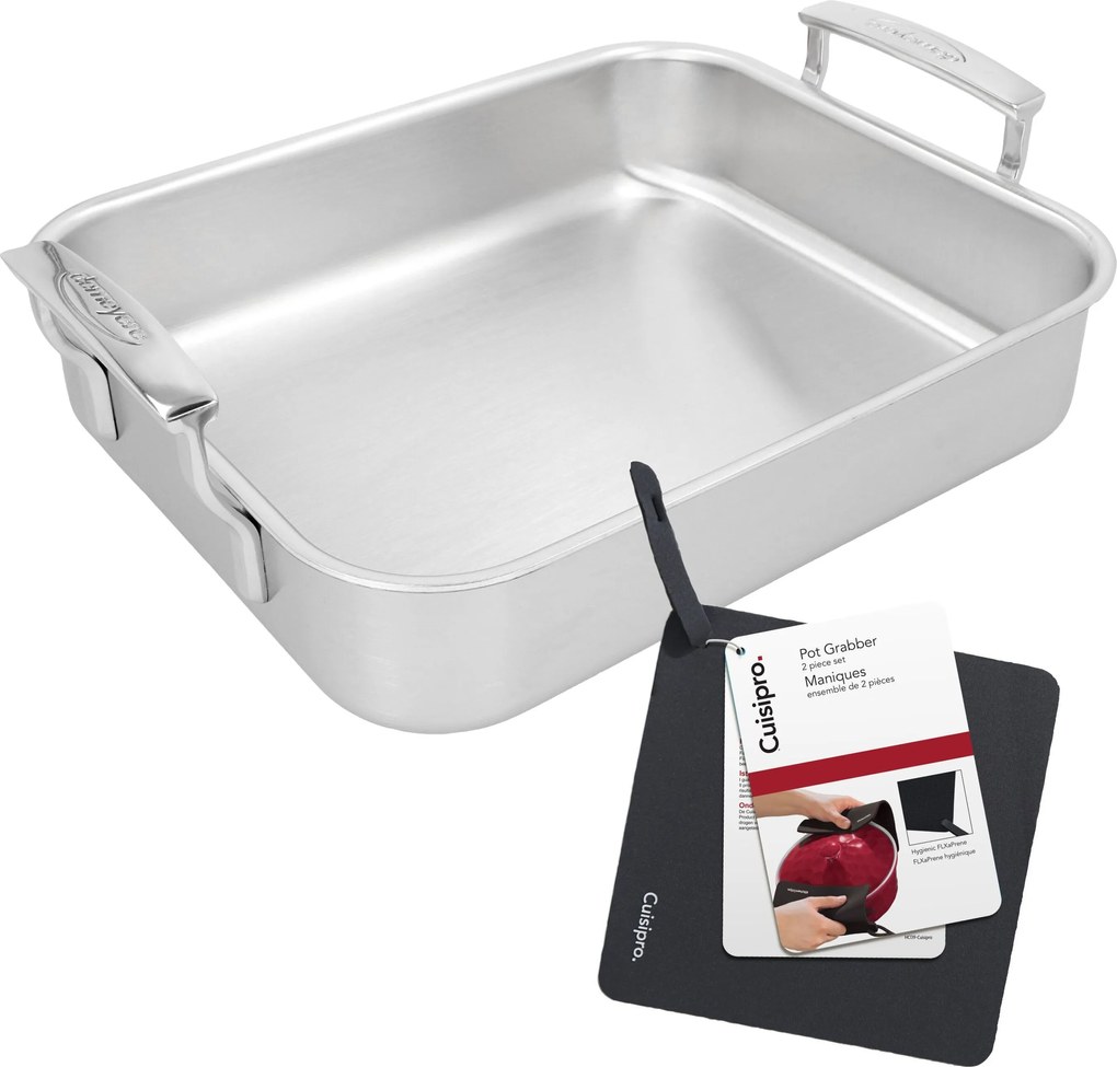 Demeyere Specialties 5 Braadslede met gratis pannenlappen 32 cm - Specialties 5 - Demeyere