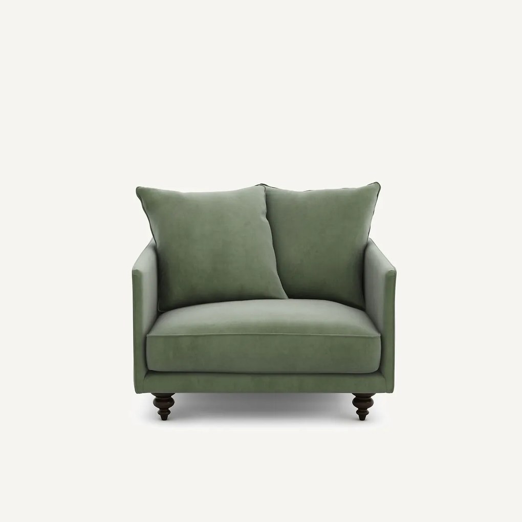 Fauteuil fluweel, Lazare