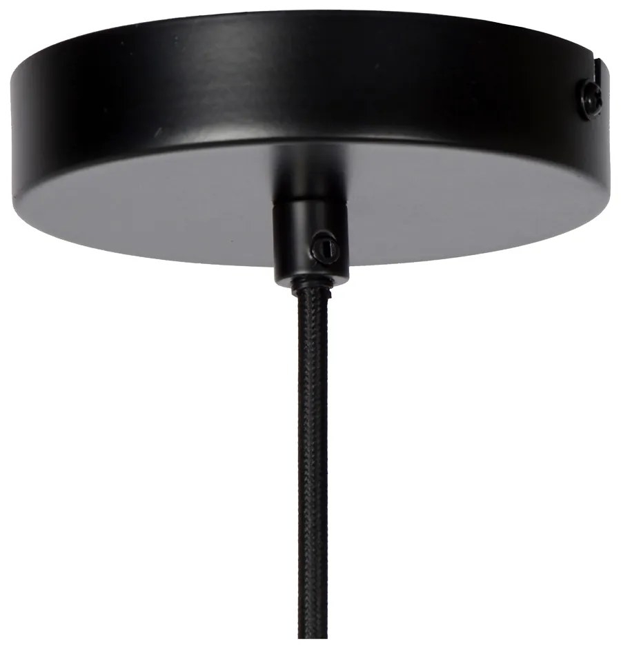 Lucide Joanet hanglamp 22cm 1x E27 zwart