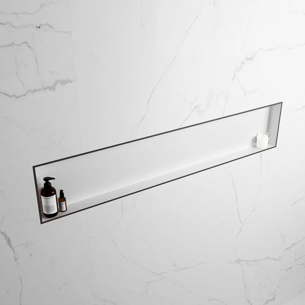 Mondiaz Easy nis 150x30x8cm 1 vak dark grey/talc