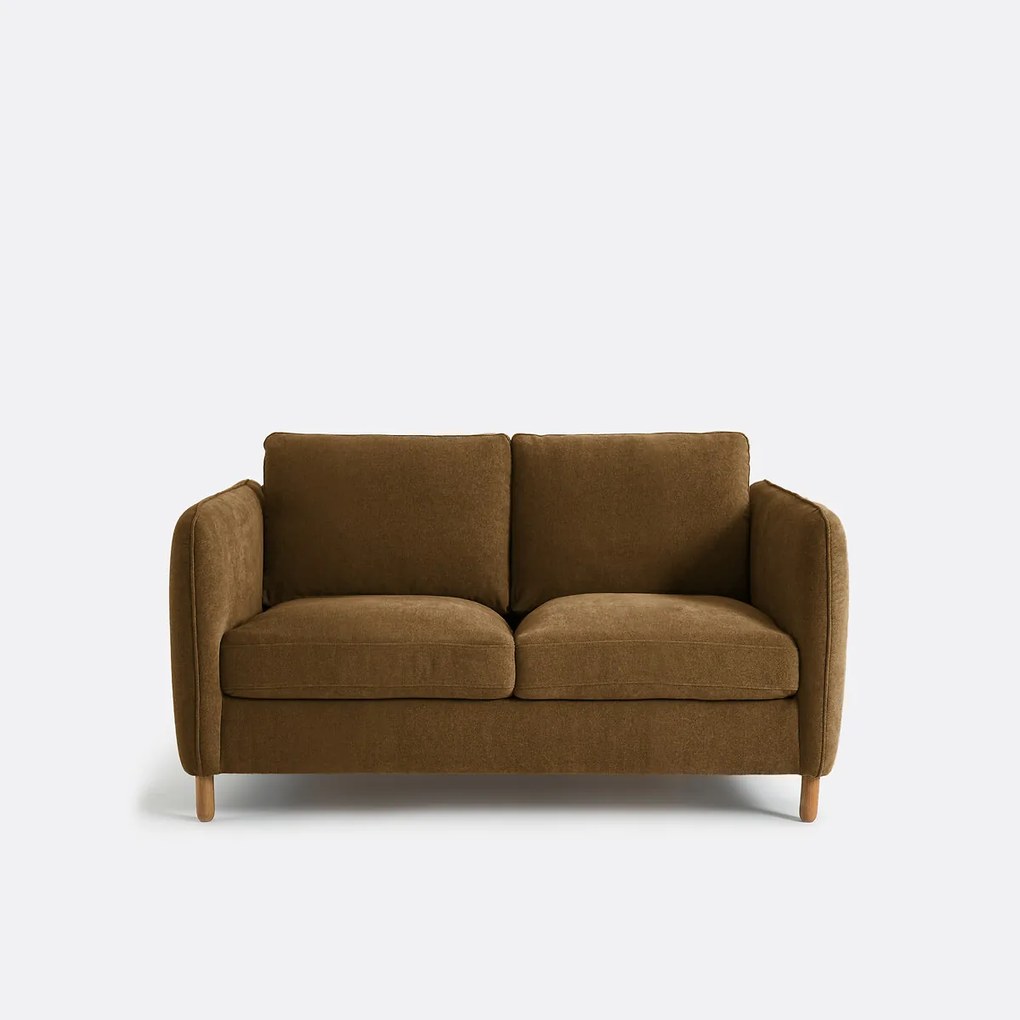 2-zits bedbank Loméo van gevlekt polyester