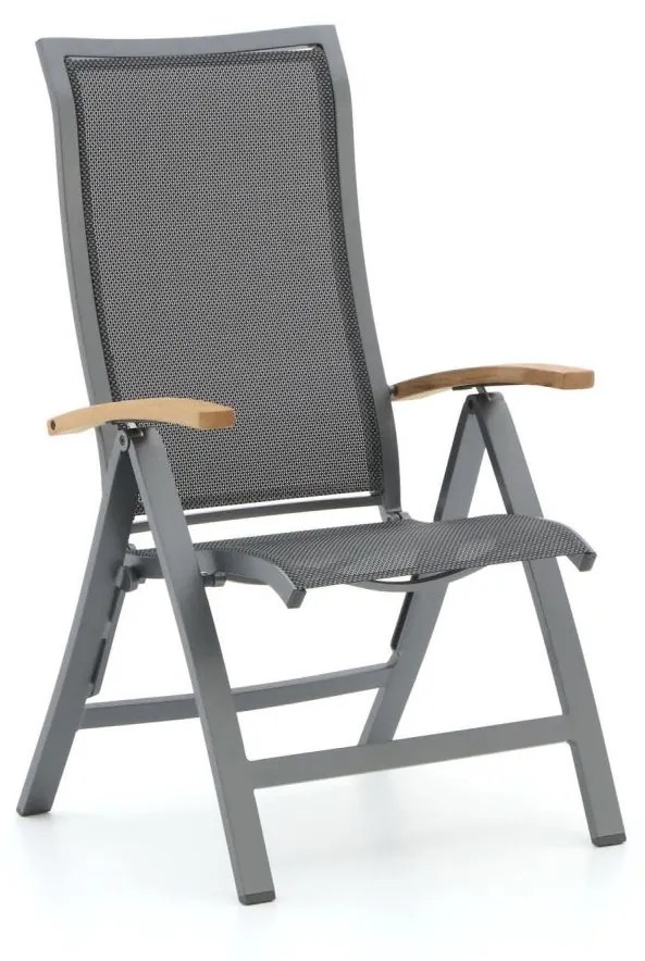 Bellagio Lugo/Linosa 100cm dining tuinset 5-delig verstelbaar