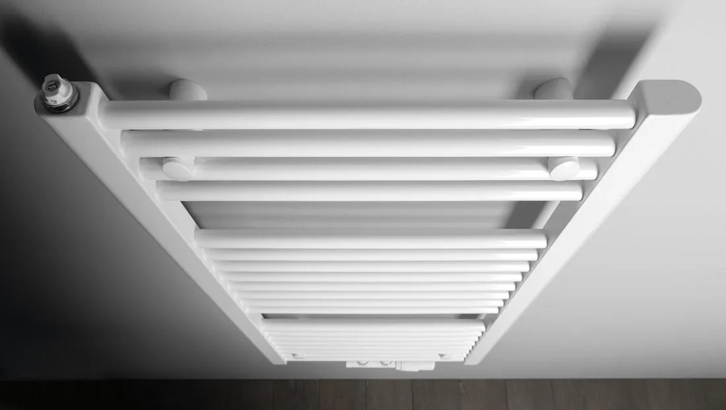 Aqualine Direct badkamer handdoek radiator 45x96cm wit 447Watt