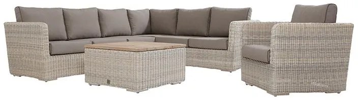 4 Seasons Outdoor | Elite  Loungeset    beige weerbestendig