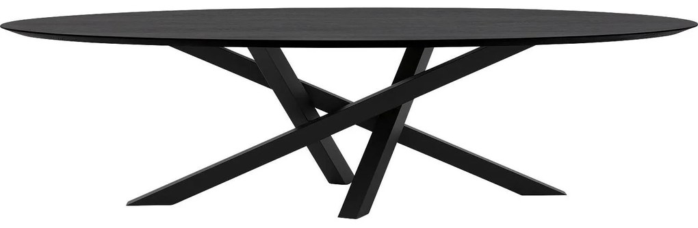 Goossens Excellent Eettafel Mente, Ovaal 280 x 130 cm