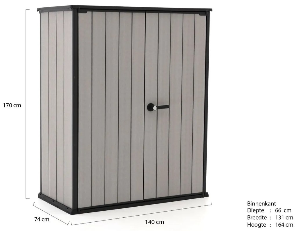 Keter High Store+ Shed Opbergbox 170cm