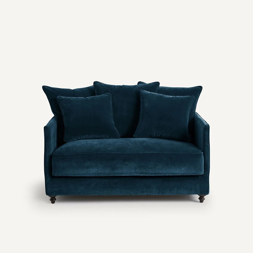 2-zits omvormbare zetel van fluweel, Lazare