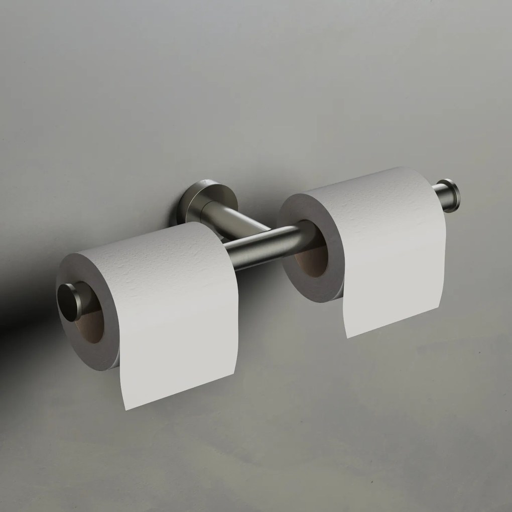 Hotbath Cobber Dubbele Toiletrolhouder Rosé Goud CBA05