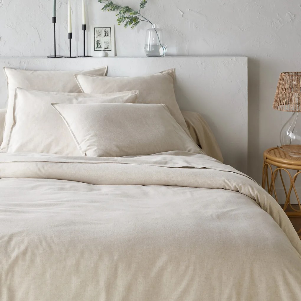 Dekbedovertrek, katoenen chambray flanel, Clara