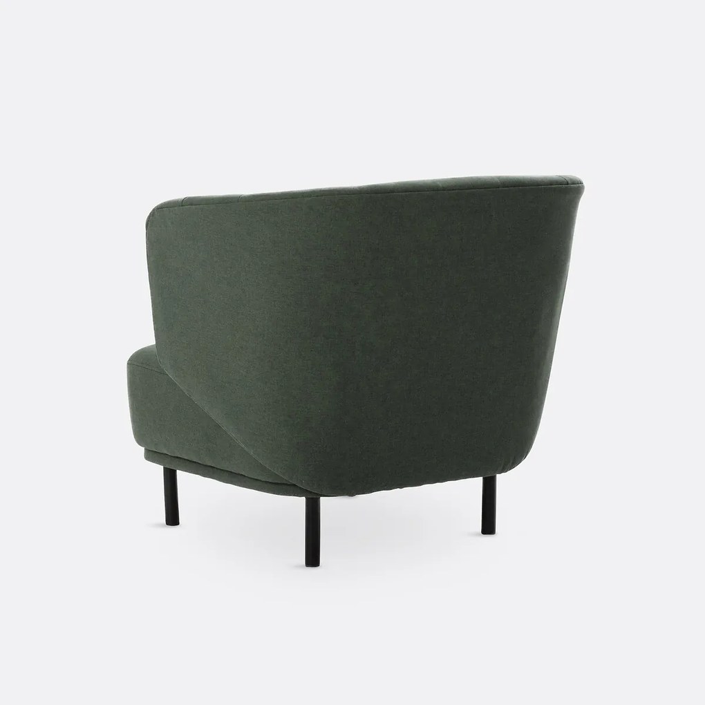 Fauteuil gecapitonneerd, Touco