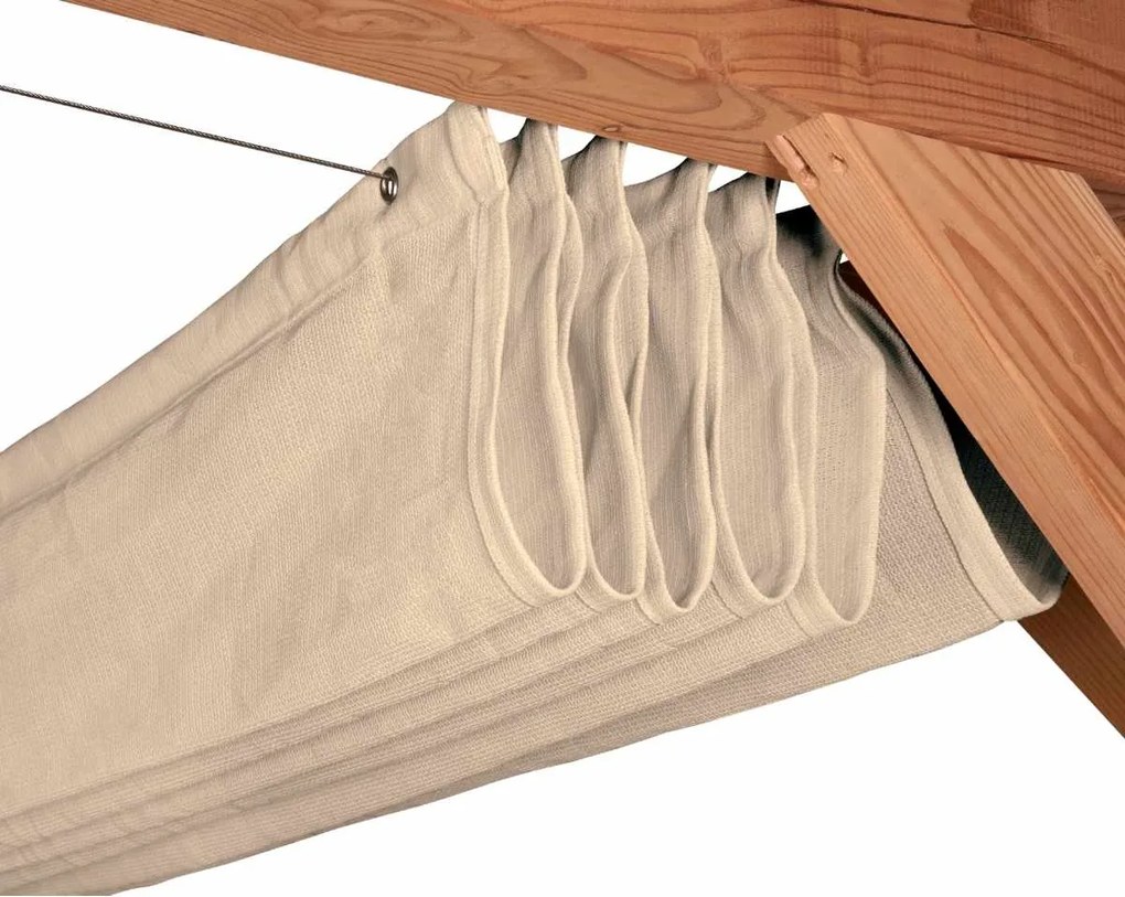 Platinum Harmonica schaduwdoek - 290 x 300 cm - Gebroken Wit