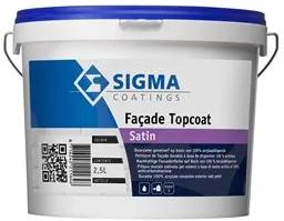 Sigma Facade Topcoat Satin - Mengkleur - 2,5 l