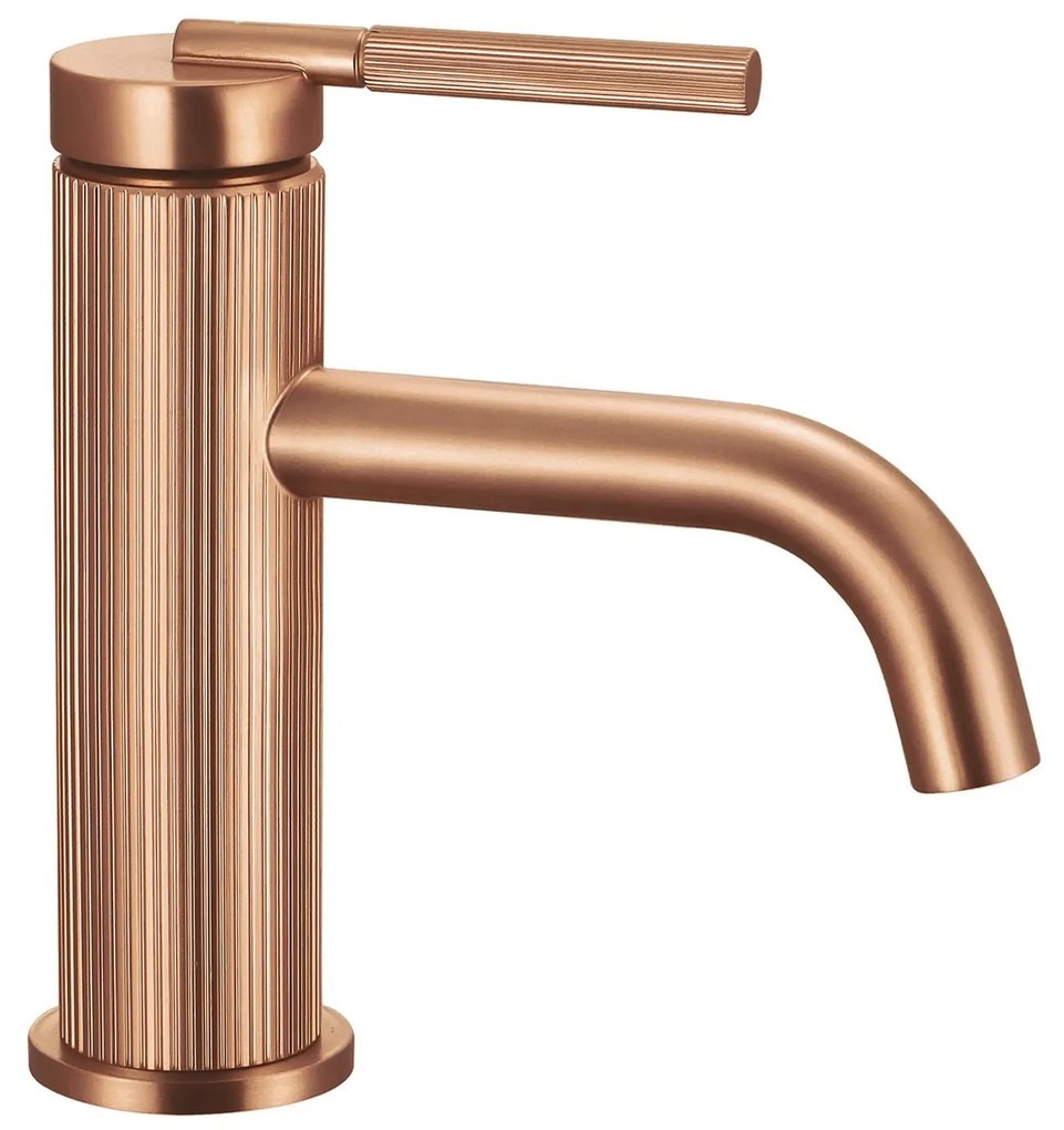 Wastafelkraan Rea Argon Brush Copper Low