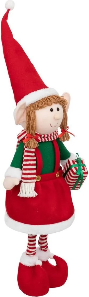 Meerkleurige Telescopische Persoon Lutin Fille - 85 cm