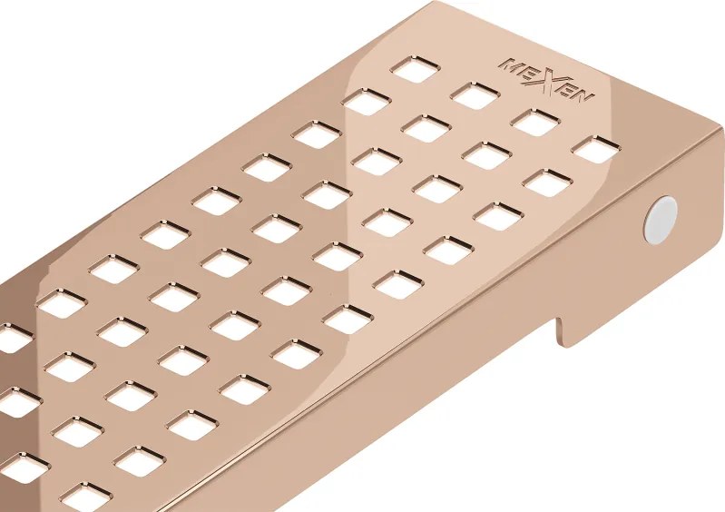Mexen Flat M08 afdekking voor lijnafvoer 90 cm, roze goud - 1625090